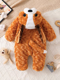 MQTIME  -  Toddler Cat Costume Lovely Short Sleeve Button-up Hooded  Baby Romper Sweet Halloween Animal Outfit