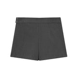  MQTIME  -  High Waist Mini Skirt Women Fashion Wide Pleated Elegant Skirt Shorts Woman Y2k Streetwear With Belt Casual Skorts ﻿