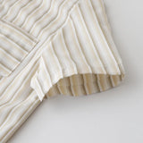 MQTIME  -  3Piece Sets Summer Baby Boy Clothes Korean Fashion Gentleman Tie Short Sleeve Tops+Shorts+Straps Boutique Kids Clothing B001