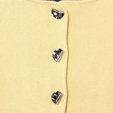 MQTIME  -  Women's Cardigan Elegant O-neck Knitted Backless Sleeveless Single Breasted Vest Female 2 Pieces 2025 Summer Lady Streetwears