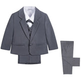 MQTIME  -  Baby Boy Formal Clothes Set Jacket+Shirt+Vest+Bowtie+Pant 5PCS Infant Toddler Child Clothes Suit Blazer Jacket Baby Clothes 0-2Y