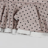 MQTIME  -  New Modern Print Halterneck Slim Sexy Polka Dot Waist Lace Hip Skirt Dress Women