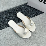 MQTIME  -  Summer New Brand Women Slipper Fashion Ladies Casual Slides Outdoor Dress Flat Heel Vacation Sandal