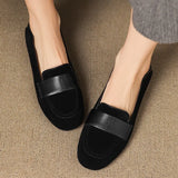 MQTIME  -  Fashion Women Shoes French Style Retro Soft Leather Loafers for Woman Comfort Vacation Casual Shoes Designer Shoes Zapatos Mujer