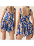 MQTIME  -  Elegant V-Neck Lace Dress Sleeveless  Fit Cocktail Party Dress with Zipper Closure and Floral Embroidery