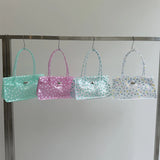  MQTIME  -  Fashion Transparent Pvc Dot Women Handbags Designer Swee tJelly Bag Lovely Summer Bag Cute Flap Square Bags