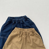  MQTIME  -  Autumn New Children Loose Denim Trousers Cotton Girls Solid Harem Pants Boys Casual Pants Kids Vintage Jeans Baby Clothes