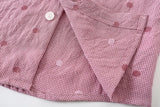 MQTIME  -  Summer Boys Sets Clothing Korean Fashion Gentleman Plaid Cotton Short Sleeve Baby Tops+Shorts+Tie Kids Boutique Clothes