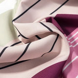  MQTIME  -  Sexy Color Block Striped Sling Maxi Dress Women Spaghetti Strap High Split Slim Long Dresses Summer New Lady Holiday Robes