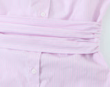 MQTIME  -  Wrinkled Strapless Shirt For Women Slim Fit And Slimming Pure Desire For Style Sexy And Niche Sleeveless Small Shirt