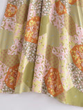 MQTIME  -  A-line Boho Dress Strapless Printed Summer Dress Femme Rayon Floral Straight Chic Maxi Dress Straps Holiday Vestidos