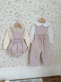  MQTIME  -  New Spring Toddlers Kids Printed Rompers Sleeveless Jumpsuits Korean Style Newborn Baby Girls Cute Bodysuits
