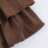  MQTIME  -  Chic Elegant Ruffles Short Dress Woman New Fashion Sueqe Sleeveless Mini Dresses For Women Slim Party Dresses ﻿