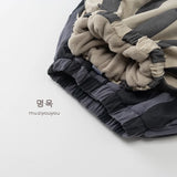  MQTIME  -  New Children Warm Fleece Pants Boys Girls Striped Casual Pants Baby Plus Velvet Thick Trousers Kids Harem Pants