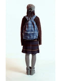 MQTIME  -   New Japanese Korean Street Heavy Knit Striped Skirt Unique Fashion Versatile A-line Half Skirt Trendy Design Elegant Women