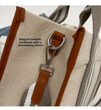MQTIME  -  Large Capaci Canvas Tote Bag Women's Crossbody Commuter Bag Faionable Single oulder Bag Handbag for Autumn Winter
