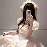 MQTIME  -  Girls Birthday Lolita Tutu Dress Trailing Princess Adult Party Dress Women Wedding High Quality Dress Photography Clothes