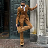  MQTIME  -  Elegant Velvet Women's Blazer Trouser Suit Lapel Single-Breasted Slim Lady Set 2026 Winter Spring Chic 2 Pieces Set Women New