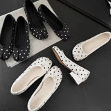 MQTIME  -  New Women's Mary Jane Shoes Exquisite Japanese Style Low Heels for Woman Sweet Casual Shoes Designer Shoes Zapatos De Mujer