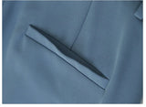 MQTIME  -  Solid Loose Wide Pants Woman New High Waist Fashion Straight Women's Pants Spring and Autumn Office Suit Trousers Womens