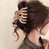 MQTIME  -  New Design French Style Pumpkin Hair Claw For Women Sweet Hair Ornament Headband Lady Hair Claw Clip Fashion Hair Accessories