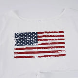 MQTIME  -  American Streetwear Y2k Hollow Out Sexy Skew Collar Short Sleeve Loose Women's T-shirts