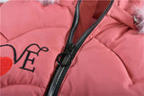 MQTIME   -30℃ Winter Padded Warm Jackets Girls Thick Plus Velvet Long Style Coats Teen Kids Heavy Cold-proof Hooded Windbreaker Snowsuit