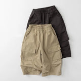MQTIME  -  Spring New Children Cargo Pants Solid Baby Casual Pocket Pants Boys Girls Loose Trousers Fashion Kids Clothes