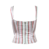 MQTIME  -  New sexy girl waist-tie vest with European and American style; slimming top for foreign trade