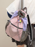 MQTIME  -  Large Capaci Women's Hiking Travel Bapa Lightweight Dual oulder Bag Outdoor Sports Color Blo Design Youth...
