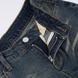  MQTIME  -  Y2k Low Rise Flared Jeans Woman Aesthetic 2000s Clothes Retro Casual  Denim Trousers All Match Bottom Streetwear Pants