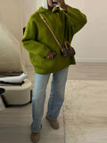  MQTIME  -  New Hooded Pockets Sweater For Women Elegant Long Sleeve Knitted Pullovers 2026 Autumn Cozy Casual Lady Jumper Street Chic Tops