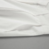 MQTIME  -  Cotton pants, white fashionable wide leg pants, spring and summer new styles, cross-border versatile, casual commuting