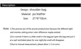 MQTIME  -  Vintage Shoulder Bag for Women PU Leather Armpit Bag Fashion Rhinestone Buckle Crossbody Bag Punk Designer Top-handle Bags