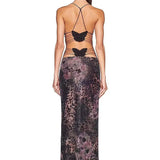 MQTIME  -  Bodycon Dresses Ladies Woman Streamers Flowing Hanging Dangling Moving Dynamic Changing Shifting Transforming Converting Style