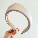 MQTIME  -  Black Triangular Headband  Female European and American 2025 New British Retro Hairpin Headband Head Jewelry European New