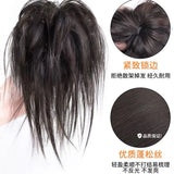Mqtime Synthetic Elastic Messy Bun Hair Crab Curly Scrunchie Black Blonde Brown Chignon Band Updo Donut For Women Natural Fake Hair