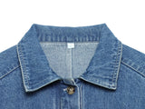  MQTIME  -  Denim Top Woman Sexy Short Sleeves Waist-Cinching Button Tops For Women Solid Color Ruched Slim Tank Tops