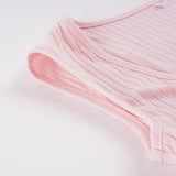 MQTIME  -  Japanese Sexy Lace Patchwork V Neck Bow Camisole Womens Sweet Pure Desire Style Slim Fit Minimalist Young Girl Blouse