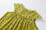MQTIME  -  Summer Girls Boutique Clothes Korean Cute Doll Collar Dot Sleeveless Princess Toddler Dress Baby Dresses Kids Clothing BC2146
