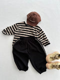  MQTIME  -  Autumn New Children Casual Pants Solid Boys Sweat Pants Fashion Baby Harem Pants Girls Loose Trousers Cotton Kids Clothes