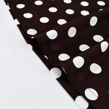 MQTIME  -  Spring Women's Clothing Polka Dot Slimming Elegant Office Wear A Line Long Skirt For Woman Polyester Vintage Midi Skirt With Fl