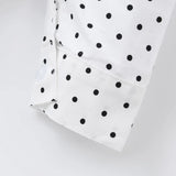 MQTIME  -  Birthday Boutique Set for 1 2 3 4 5 6 Kid Autumn Clothes Polka Dot Print Long Sleeve Shirt + Solid Pant Baby Cotton Suit Toddler