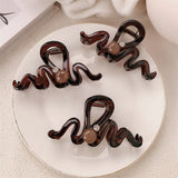 MQTIME  -  Large Rhinestone Hair Claw Clip 2025 New Elegant Updo Hair Accessories for Women Simple Classic Grab 헤어핀 성인 аксессуары для волос