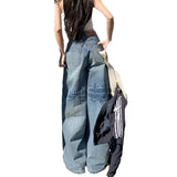 MQTIME  -  Versatile Loose Fashionable Women's Spring 2025 New Wide Leg Casual Jeans