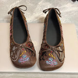 MQTIME  -  Fashion Womens Mary Jane Shoes New Korean Version Casual Shoes for Woman Exquisite Lolita Flat Shoe Designer Shoes Zapatos Mujer
