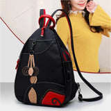 MQTIME  -  Fashion Women Backpack Waterproof Nylon Shoulder Bag Leisure Travel Luggage Bag Outdoor Crossbody Bag Student School Bag