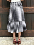 MQTIME  -  Y2k Vintage Plaid Streetwear Low Waist All Match Bow Patchwork Fashion Skirts