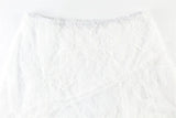 MQTIME  -  Fashionable Women's Wear Street Lace Perspective A-line Large Swing Slimming Style Medium length Skirt