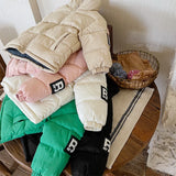 MQTIME  -  Kids Down Cotton Coats Winter Autumn Teen Clothes Big Children Thicken Warm Jackets Boys Girls Padded Parka Snowsuit Outerwear
